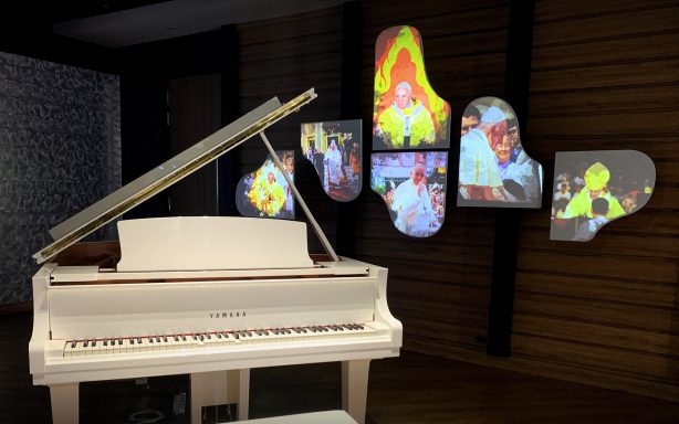 YAMAHA Piano Room Projection Mapping